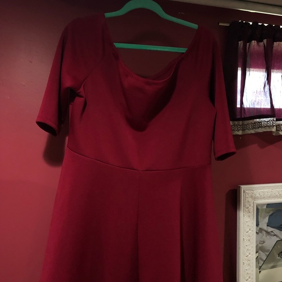 FTF Off the shoulder Peplum High Low Top - Picture 2 of 2